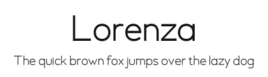 Lorenza by Almarkhatype — Sans Serif Font — thumbnail 1
