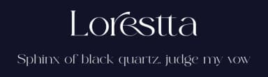 Lorestta by ToniStudio — Serif Font — thumbnail 2
