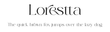 Lorestta by ToniStudio — Serif Font — thumbnail 1