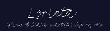 Lorieta by Edric Studio — Script Handwritten Font — thumbnail 2