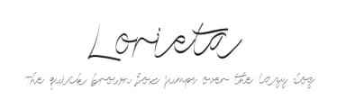 Lorieta by Edric Studio — Script Handwritten Font — thumbnail 1