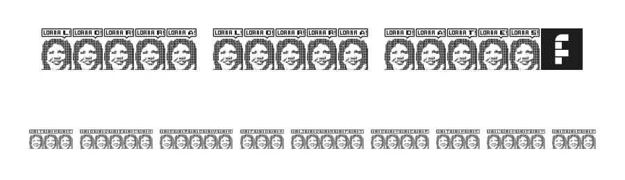 Lorra Lorra Dates! by Chequered Ink — Dingbats Font