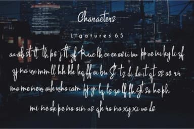 Los Angeles Font by farisstudio87 — Script Handwritten Font — thumbnail 4