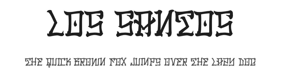 Los Santos by Decade Type Foundry — Script Handwritten Font