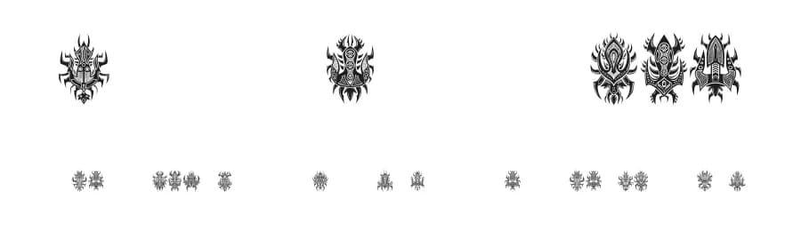 Lost in Space by Vladimir Nikolic — Dingbats Font