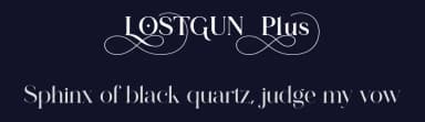 Lostgun Plus by Qaratype — Serif Font — thumbnail 2