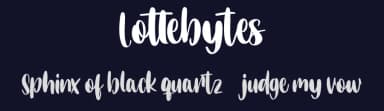 Lottebytes by Maulana Creative — Script Handwritten Font — thumbnail 2