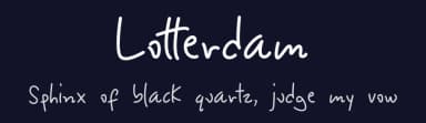 Lotterdam by Moreltype — Script Handwritten Font — thumbnail 2