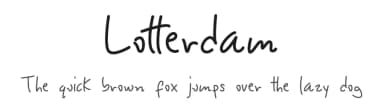 Lotterdam by Moreltype — Script Handwritten Font — thumbnail 1