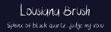 Lousiana Brush by Uloel Design — Script Handwritten Font — thumbnail 2