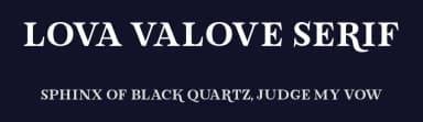 Lova Valove Serif by 7NTypes — Serif Font — thumbnail 2