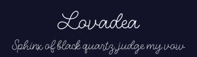 Lovadea by AminMario — Script Handwritten Font — thumbnail 2