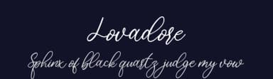 Lovadore by AminMario — Script Handwritten Font — thumbnail 2