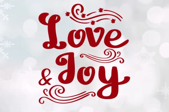 Love and Joy Font by Lickable Pixels — Script Handwritten Font