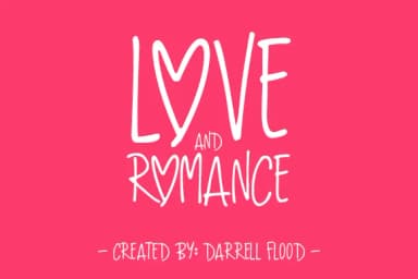 Love and Romance Font by Dadiomouse — Script Handwritten Font — thumbnail 1