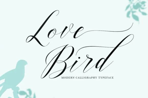 Love Bird Font by Bal Studio — Script Handwritten Font