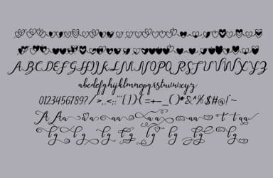 Love Cindy Script Font by art design — Script Handwritten Font — thumbnail 4