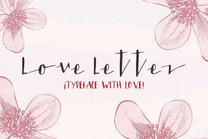 Love Letter Font by Noe Araujo — Script Handwritten Font