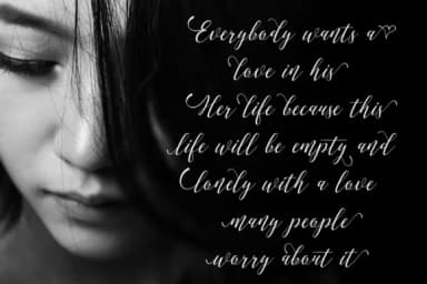 Love Malia Font by art design — Script Handwritten Font — thumbnail 4