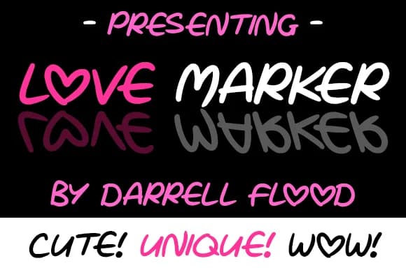 Love Marker Font by Dadiomouse — Script Handwritten Font