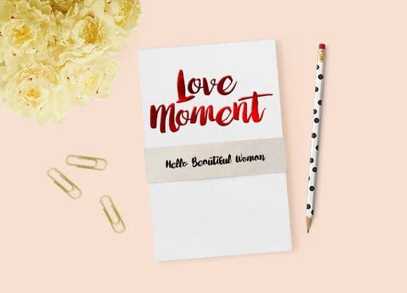 Love Moment Font by Ijem RockArt — Script Handwritten Font