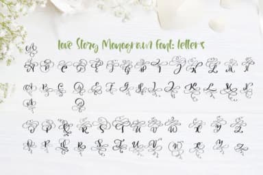Love Story Font by Happy Letters by Happy Letters — Script Handwritten Font — thumbnail 6