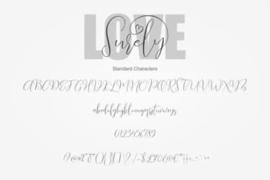 Love Surely Font by BONJOURTYPE — Script Handwritten Font — thumbnail 4
