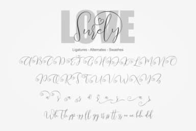Love Surely Font by BONJOURTYPE — Script Handwritten Font — thumbnail 5