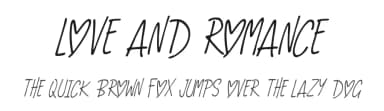 Love And Romance by Hawtpixel — Script Handwritten Font — thumbnail 1