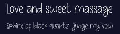 Love and sweet massage by AminMario — Script Handwritten Font — thumbnail 2