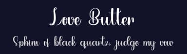 Love Butter by PiPi Creative STUDIO — Script Handwritten Font — thumbnail 2