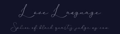 Love Language by Tiny Hand Letter — Script Handwritten Font — thumbnail 2