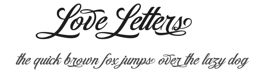 Love Letters by Richie Mx — Script Handwritten Font