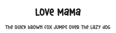 Love Mama by Scratchones — Script Handwritten Font — thumbnail 1
