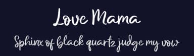 Love Mama by AminMario — Script Handwritten Font — thumbnail 2