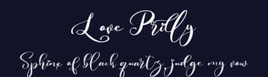 Love Prilly by Noftanti Studio — Script Handwritten Font — thumbnail 2
