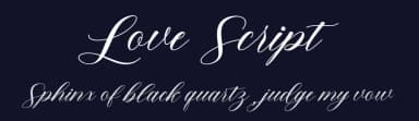 Love Script by mightype — Script Handwritten Font — thumbnail 2