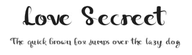 Love Secreet by Inermedia Studio — Script Handwritten Font — thumbnail 1