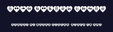 Love Social Media by elharrak — Dingbats Font — thumbnail 2