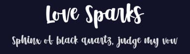 Love Sparks by HansCo — Script Handwritten Font — thumbnail 2