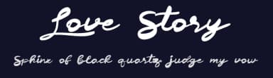 Love Story by Muharima Rasyid — Script Handwritten Font — thumbnail 2