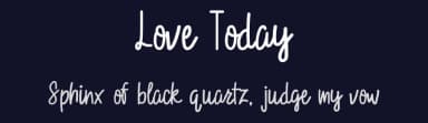 Love Today by Rangkai Aksara — Script Handwritten Font — thumbnail 2