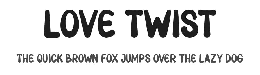 Love Twist by Ainun Jinan — Script Handwritten Font — preview 1