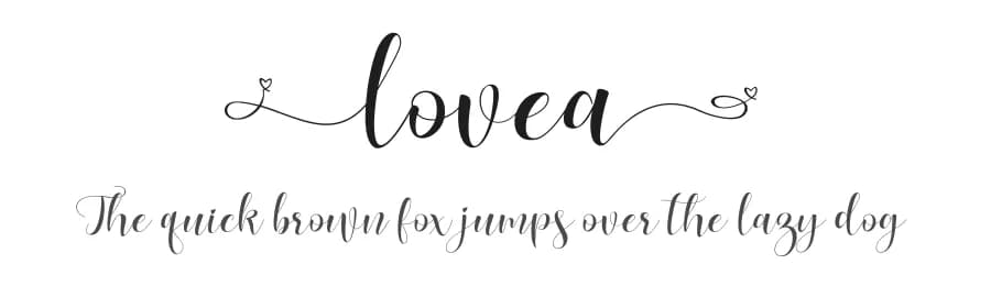 Lovea by Khurasan — Script Handwritten Font