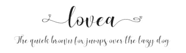 Lovea by Khurasan — Script Handwritten Font — thumbnail 1