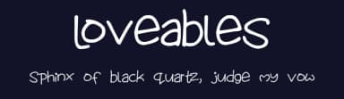 Loveables by Hawtpixel — Script Handwritten Font — thumbnail 2
