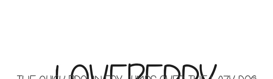 Loveberry by Anggun Bangkit Hutami — Script Handwritten Font