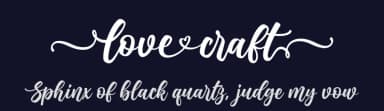 Lovecraft by Subectype & Orenari — Script Handwritten Font — thumbnail 2