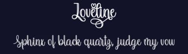 Loveline by FallenGraphic Studio — Script Handwritten Font — thumbnail 2