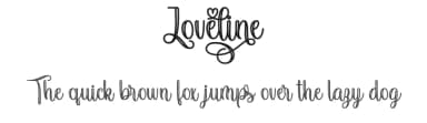 Loveline by FallenGraphic Studio — Script Handwritten Font — thumbnail 1
